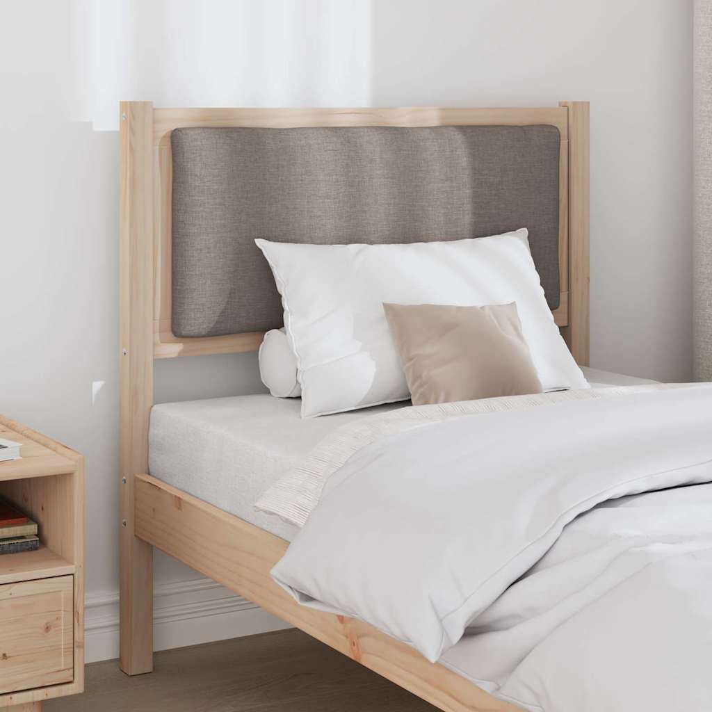 vidaXL Zagłówek Inny Brązowy 75 cm Lite drewno sosnowe