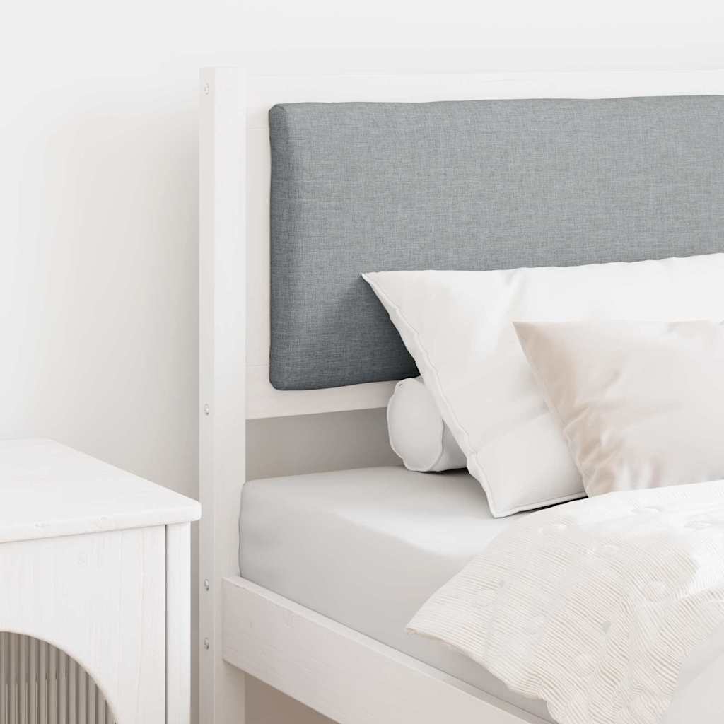 vidaXL Zagłówek Inny Biały 75 cm Lite drewno sosnowe