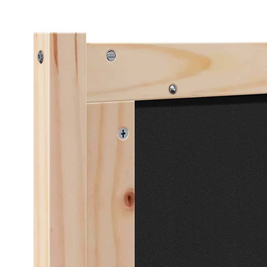 vidaXL Zagłówek Inny brązowy i ciemnoszary 150 cm Lite drewno sosnowe