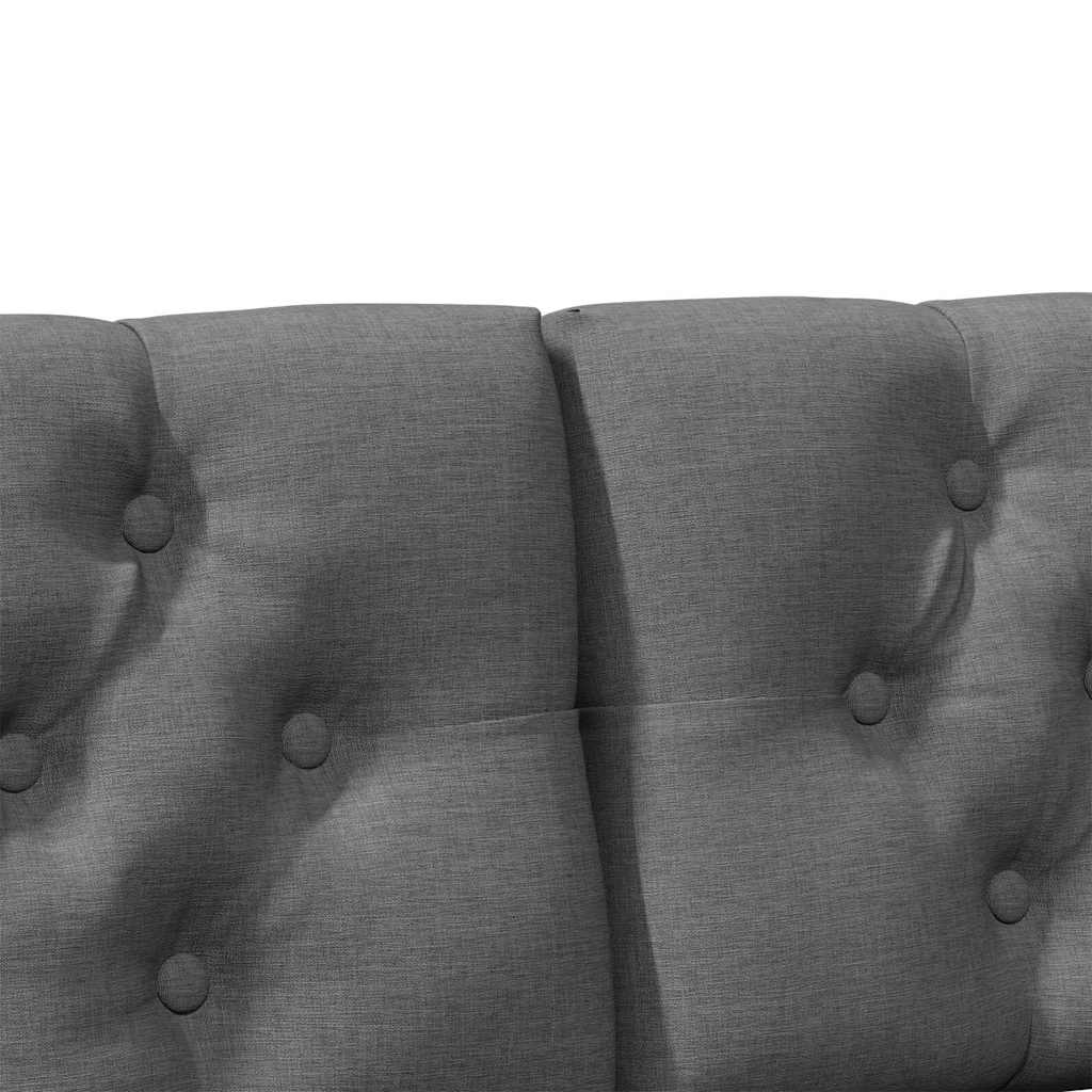vidaXL Tapicerowane wezgłowie Ciemnoszary 160 cm Lite drewno sosnowe