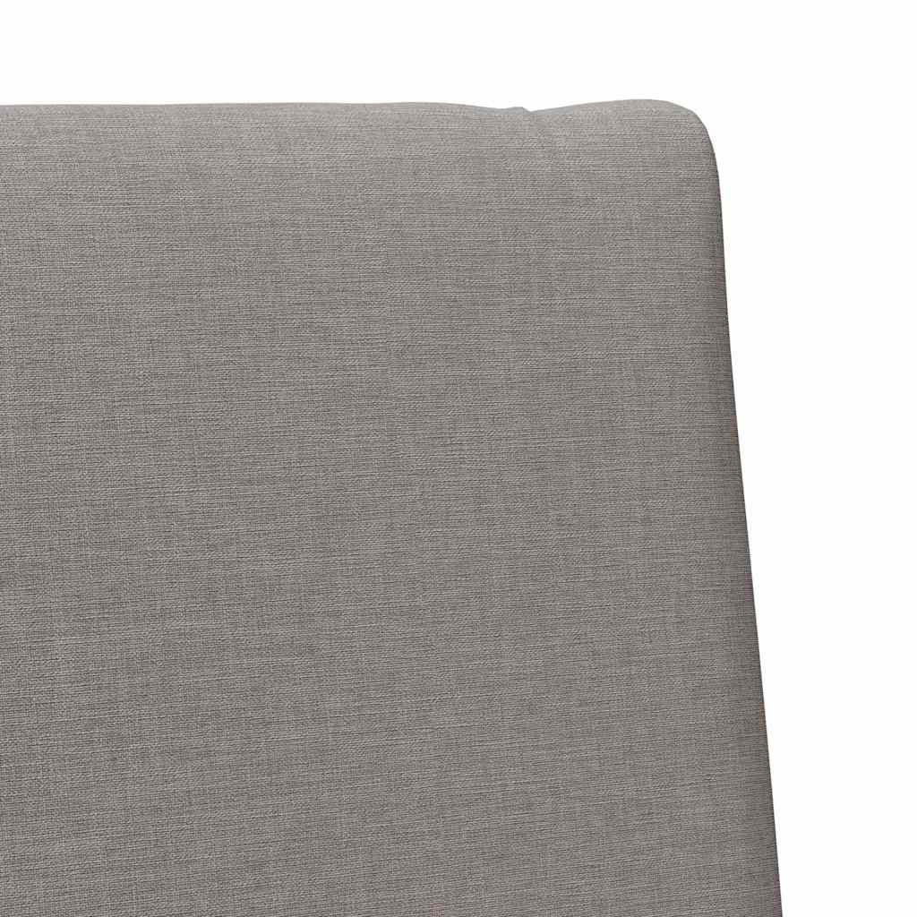 vidaXL Tapicerowane wezgłowie Ciemnoszary 75 cm Lite drewno sosnowe