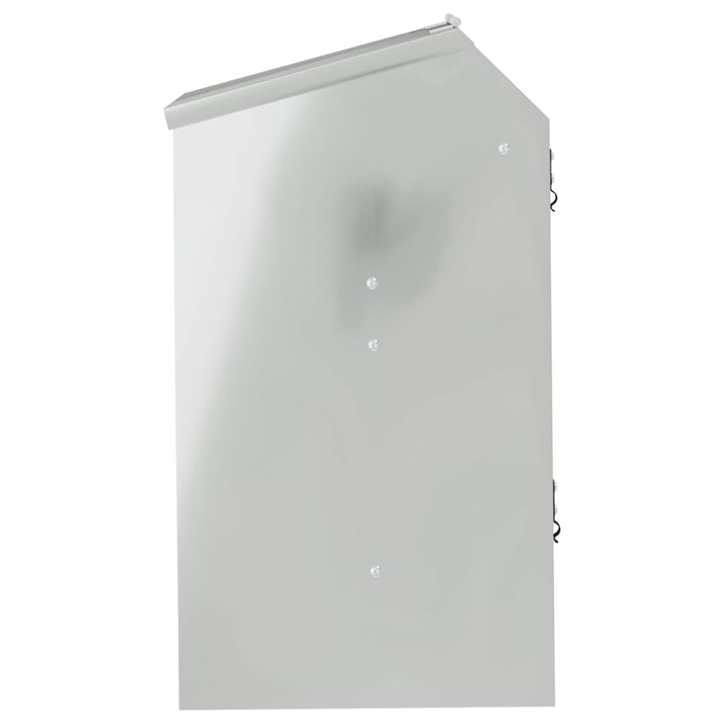 vidaXL Karma dla Królików Srebrny 64.5 x 25.5 x 45.5 cm