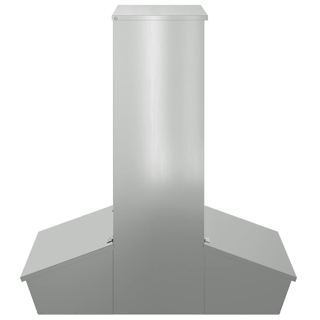 vidaXL Podajnik dla Świń Srebrny 82 x 51 x 91,5 cm Stal Galwanizowana