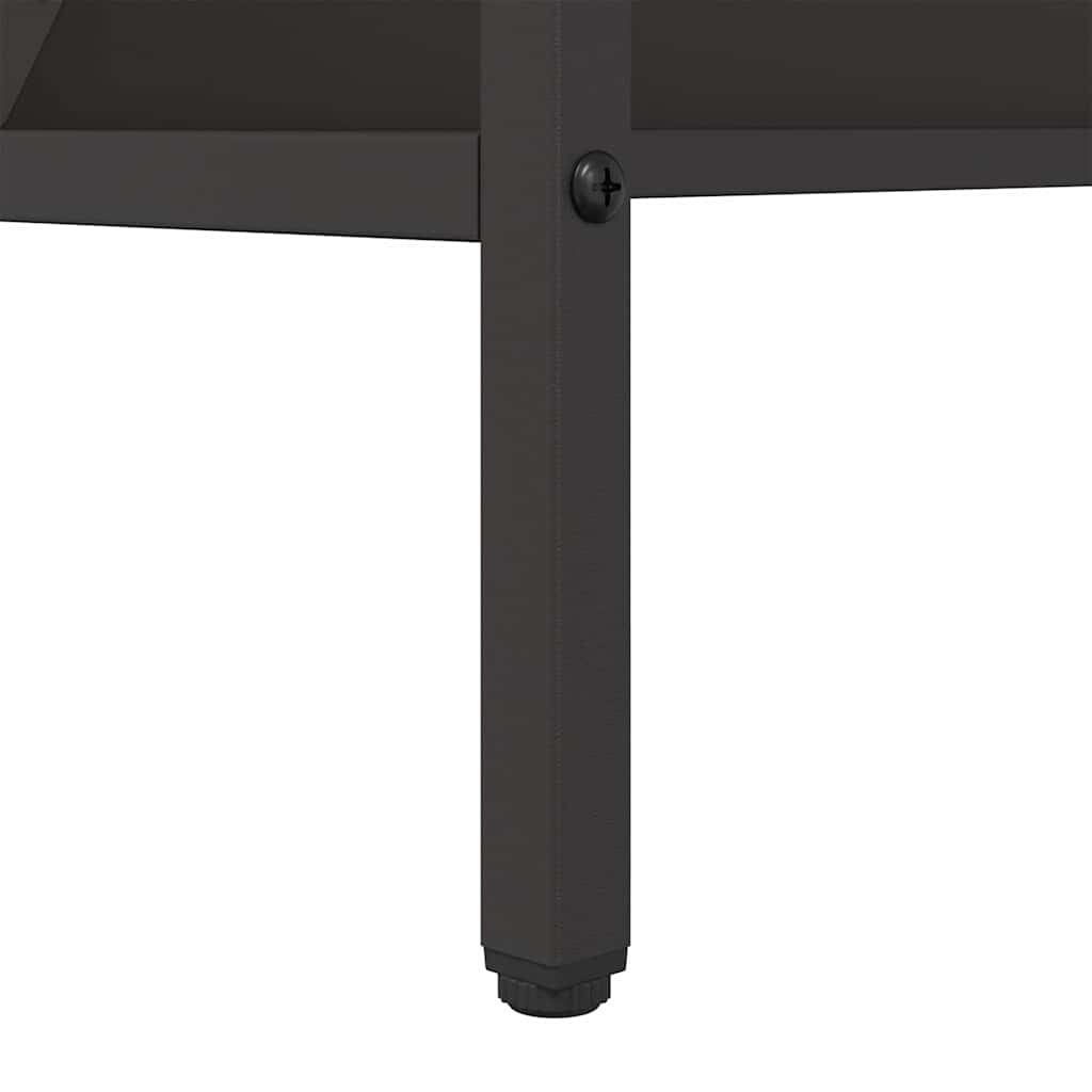 vidaXL Karmnik dla zwierząt gospodarskich Czarny 100 x 60 x 90 cm