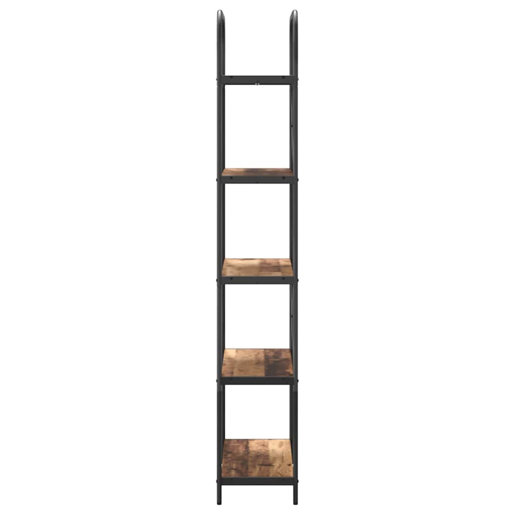 vidaXL Półka na książki Stare drewno 80 x 30 x 183 cm
