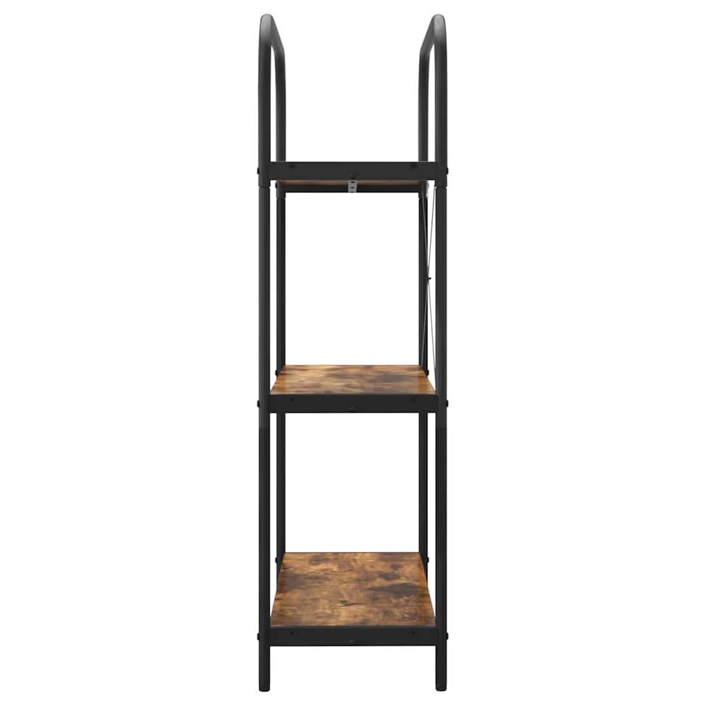 vidaXL Półka na książki Dąb wędzony 80 x 30 x 109 cm