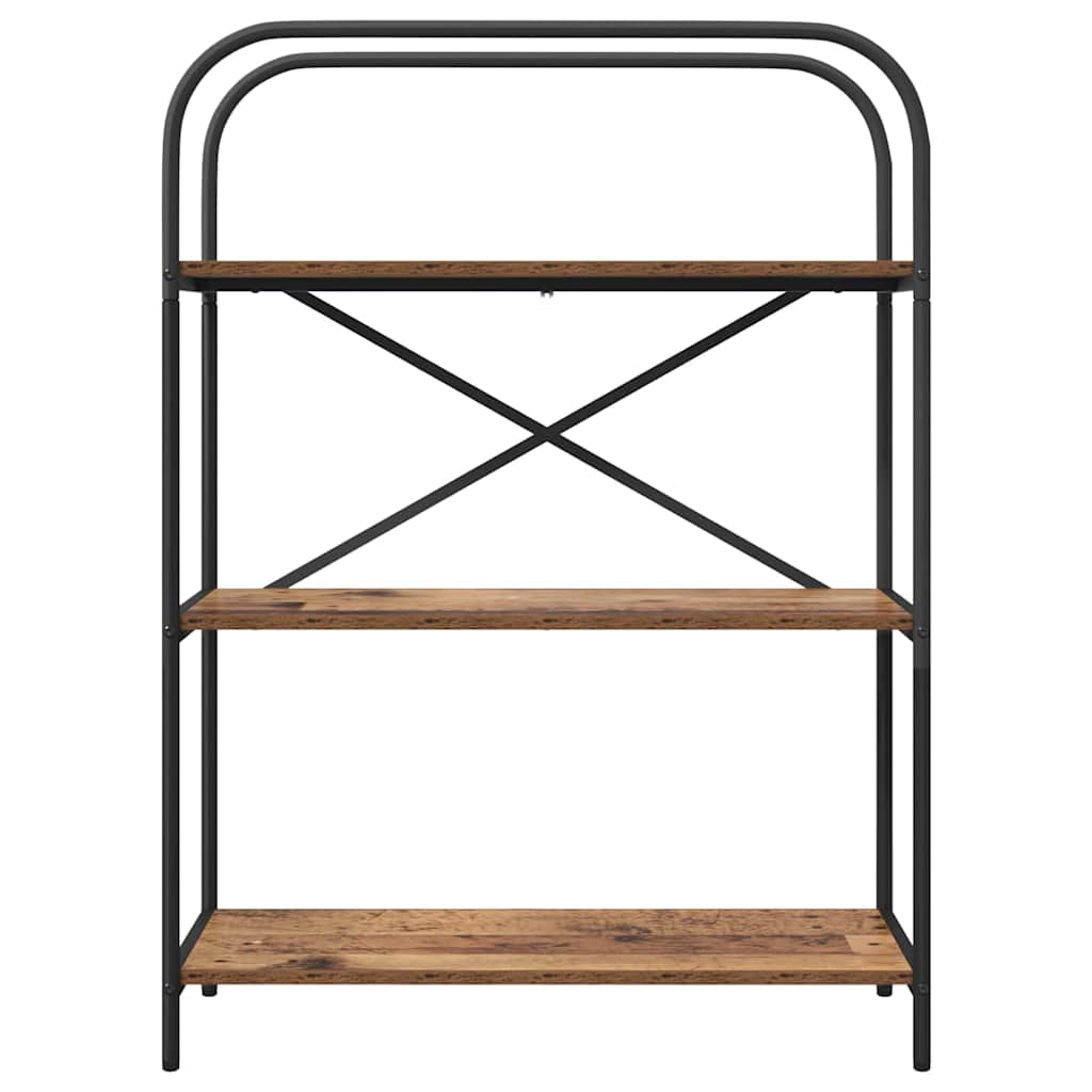 vidaXL Półka na książki Stare drewno 80 x 30 x 109 cm