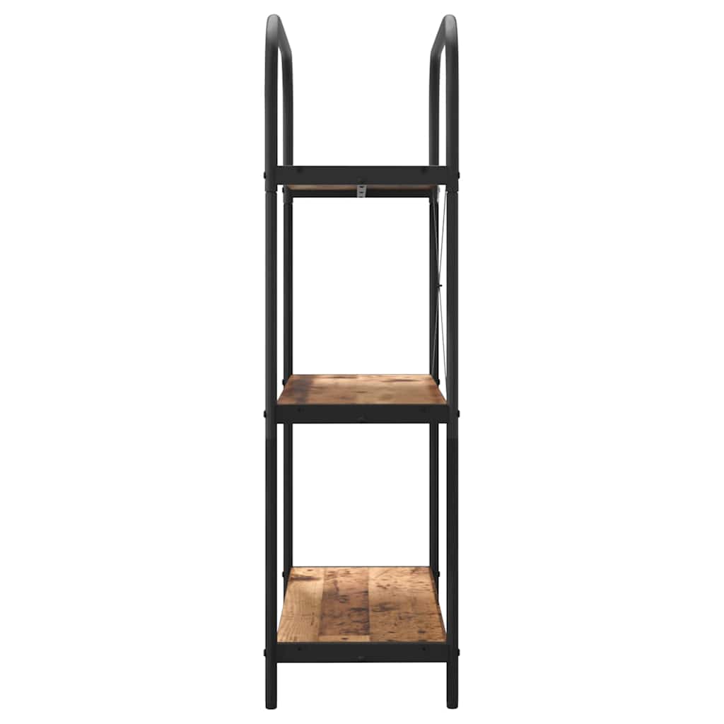 vidaXL Półka na książki Stare drewno 80 x 30 x 109 cm