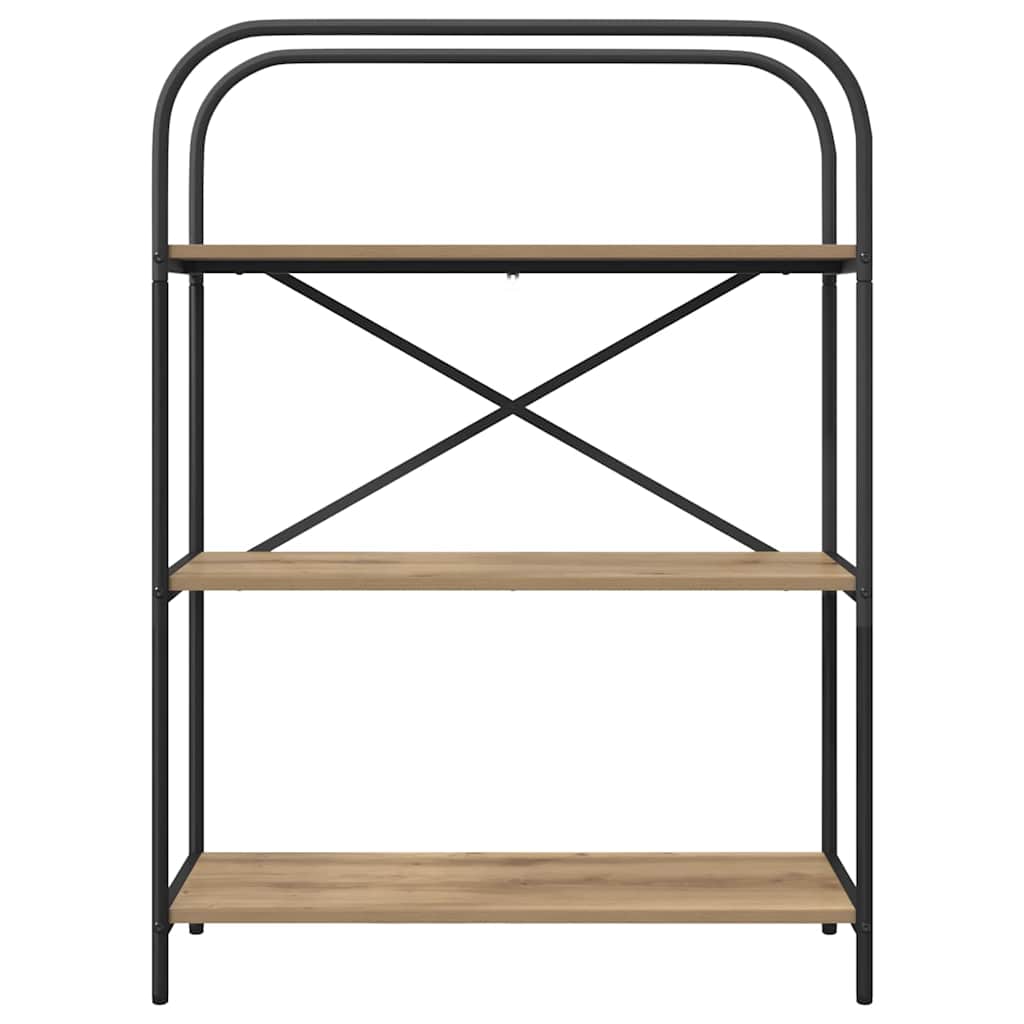 vidaXL Półka na książki Dąb rzemieślniczy 80 x 30 x 109 cm