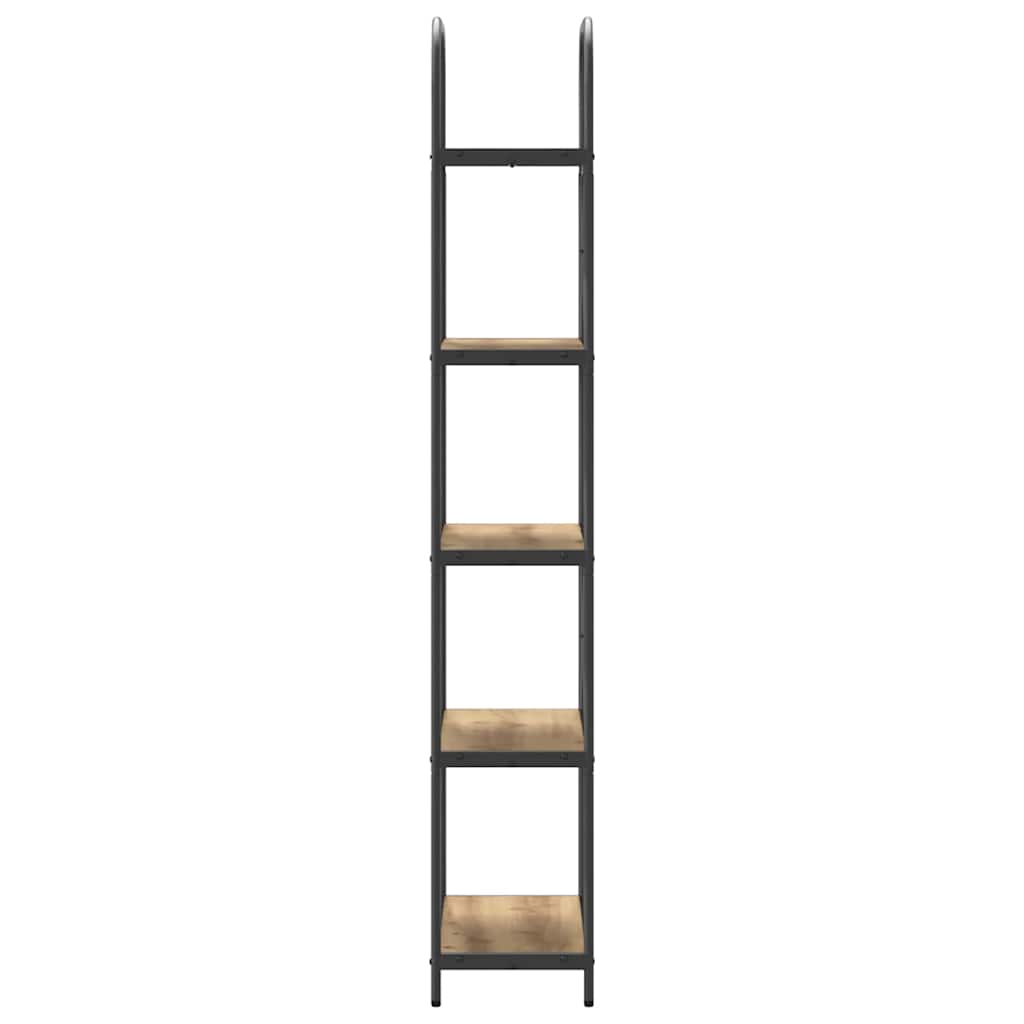 vidaXL Półka na książki Dąb rzemieślniczy 60 x 30 x 183 cm