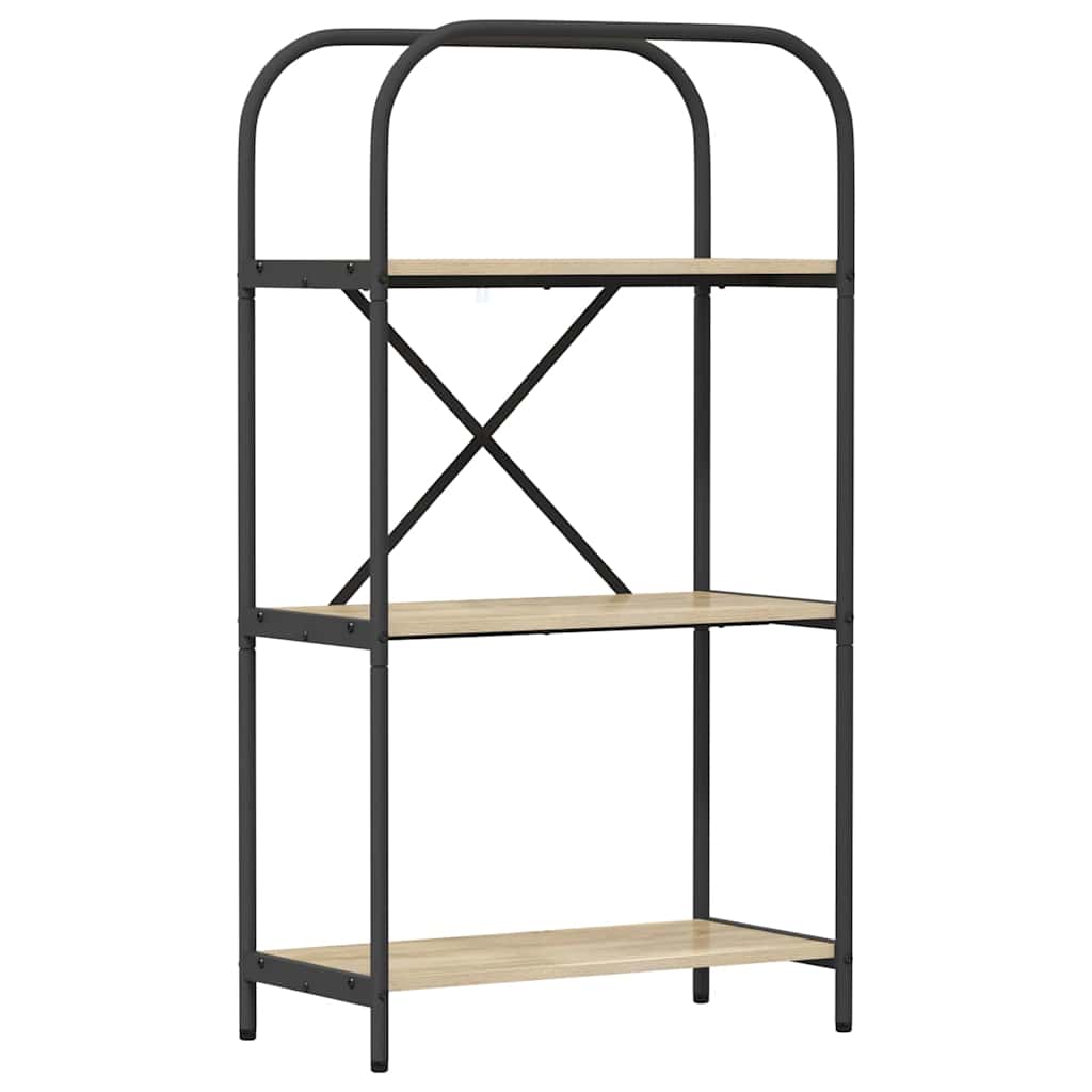vidaXL Półka na książki Dąb Sonoma 60 x 30 x 109 cm