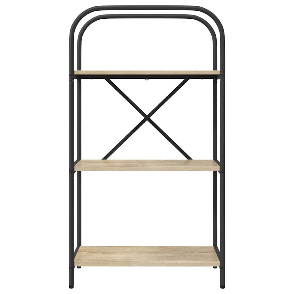 vidaXL Półka na książki Dąb Sonoma 60 x 30 x 109 cm