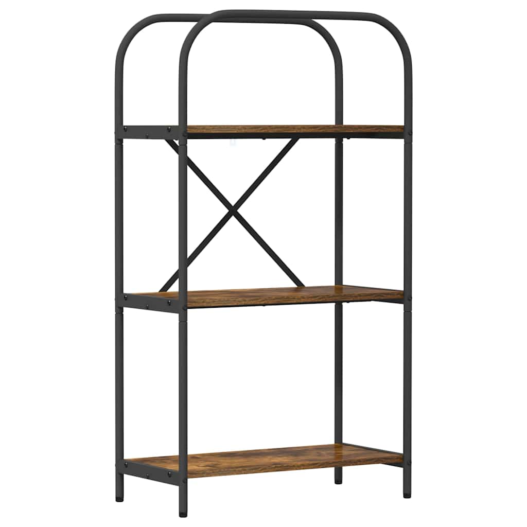 vidaXL Półka na książki Dąb wędzony 60 x 30 x 109 cm