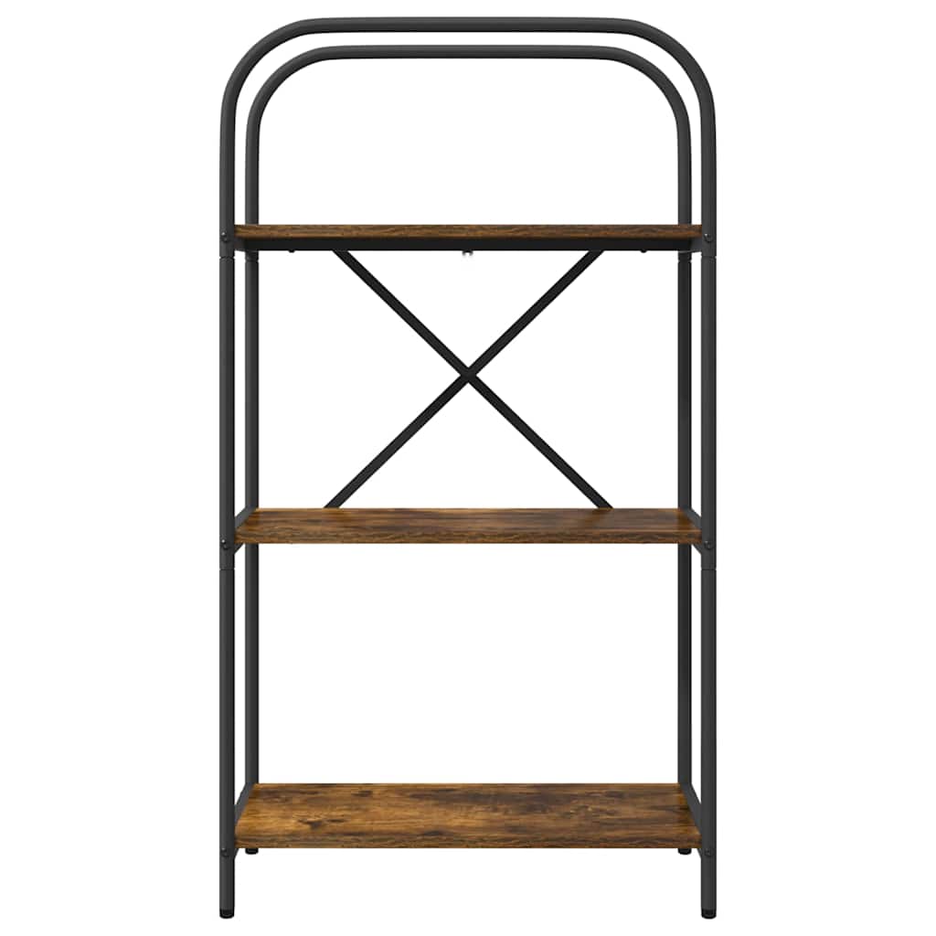vidaXL Półka na książki Dąb wędzony 60 x 30 x 109 cm