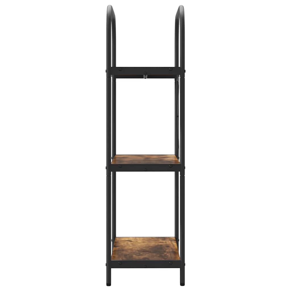 vidaXL Półka na książki Dąb wędzony 60 x 30 x 109 cm