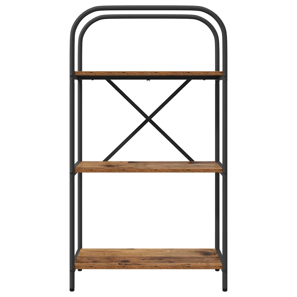 vidaXL Półka na książki Stare drewno 60 x 30 x 109 cm