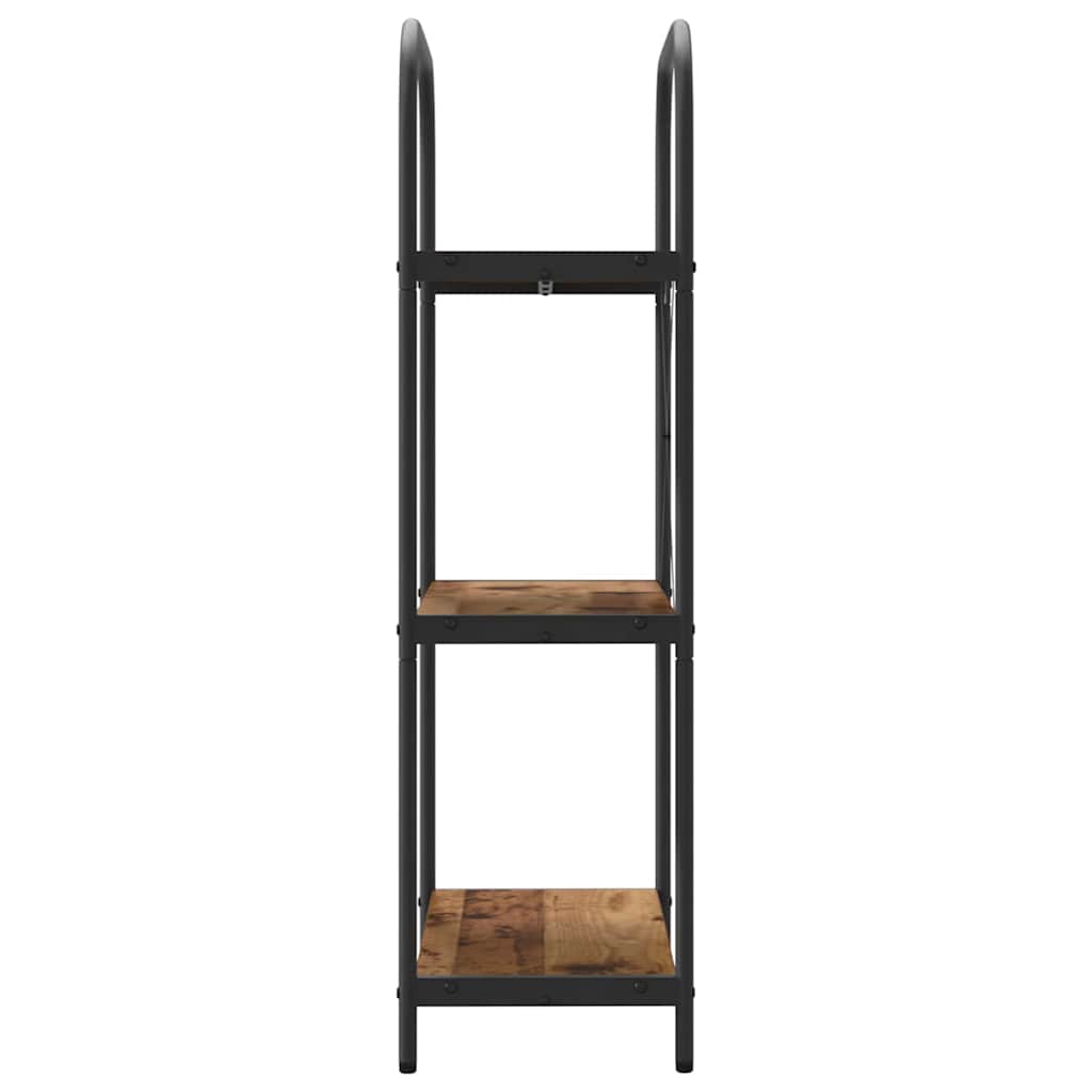 vidaXL Półka na książki Stare drewno 60 x 30 x 109 cm
