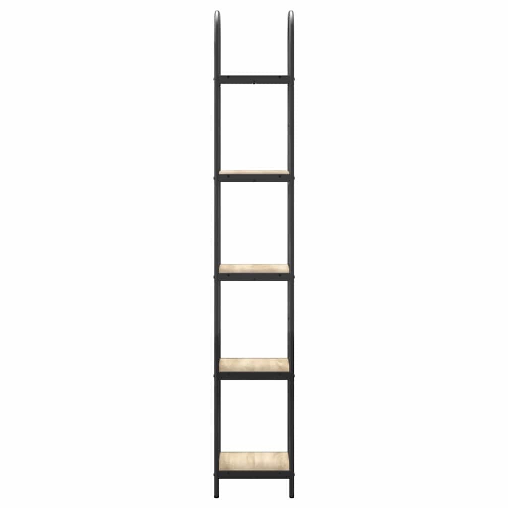 vidaXL Półka na książki Dąb Sonoma 40 x 30 x 183 cm