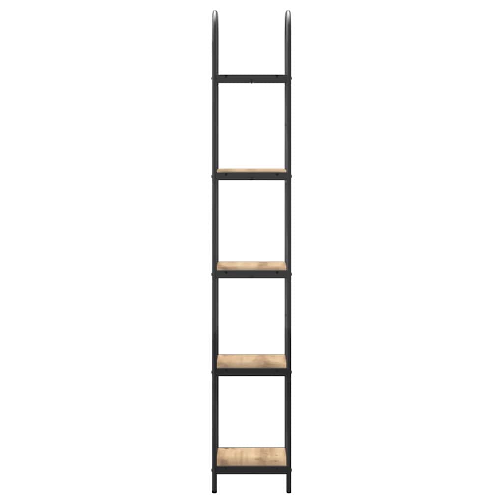 vidaXL Półka na książki Dąb rzemieślniczy 40 x 30 x 183 cm