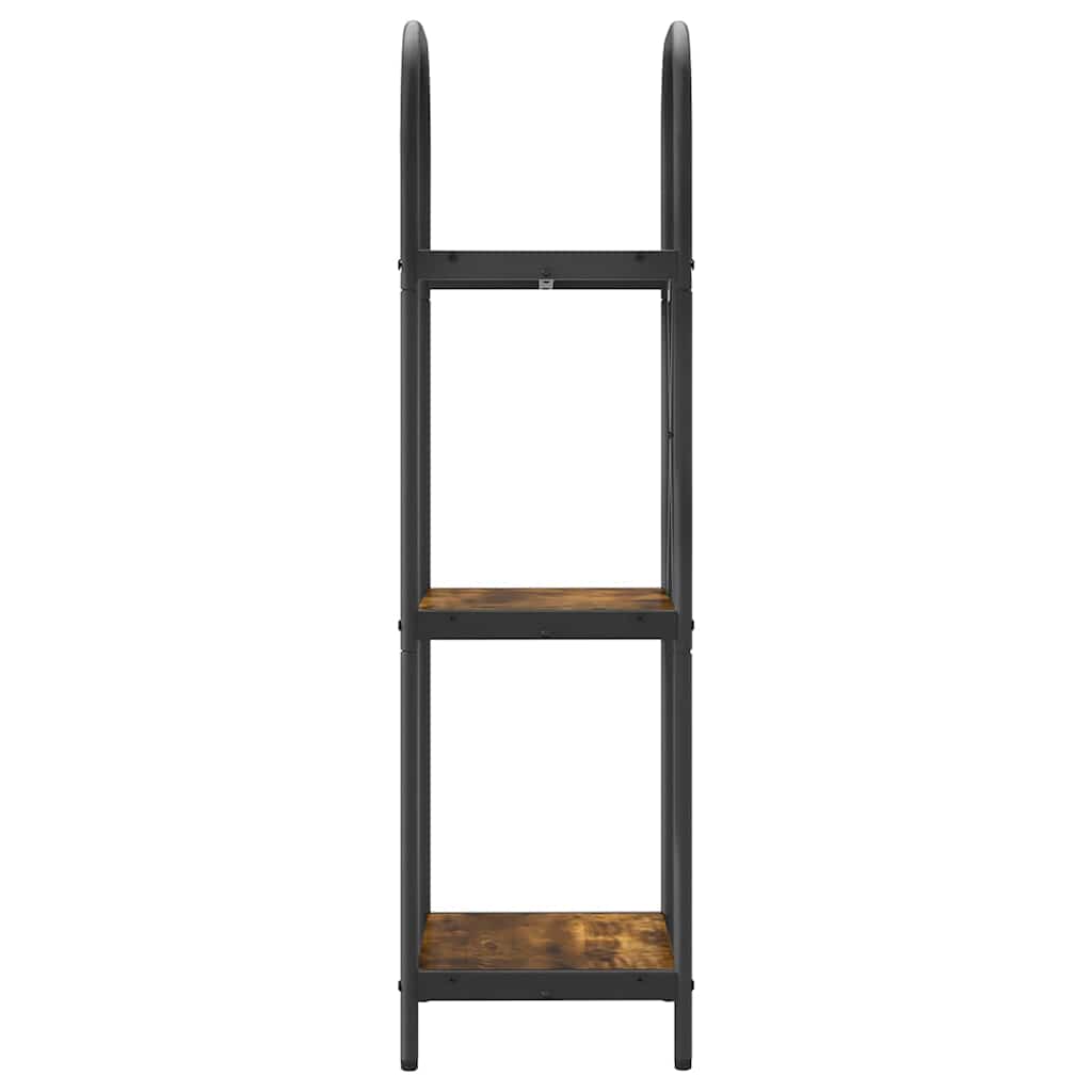 vidaXL Półka na książki Dąb wędzony 40 x 30 x 109 cm