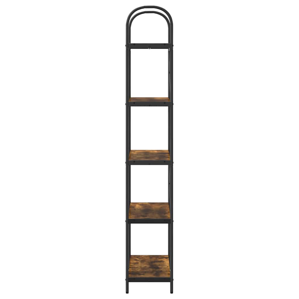 vidaXL Półka na książki Dąb wędzony 80 x 30 x 183 cm