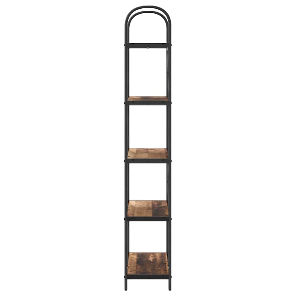 vidaXL Półka na książki Stare drewno 80 x 30 x 183 cm