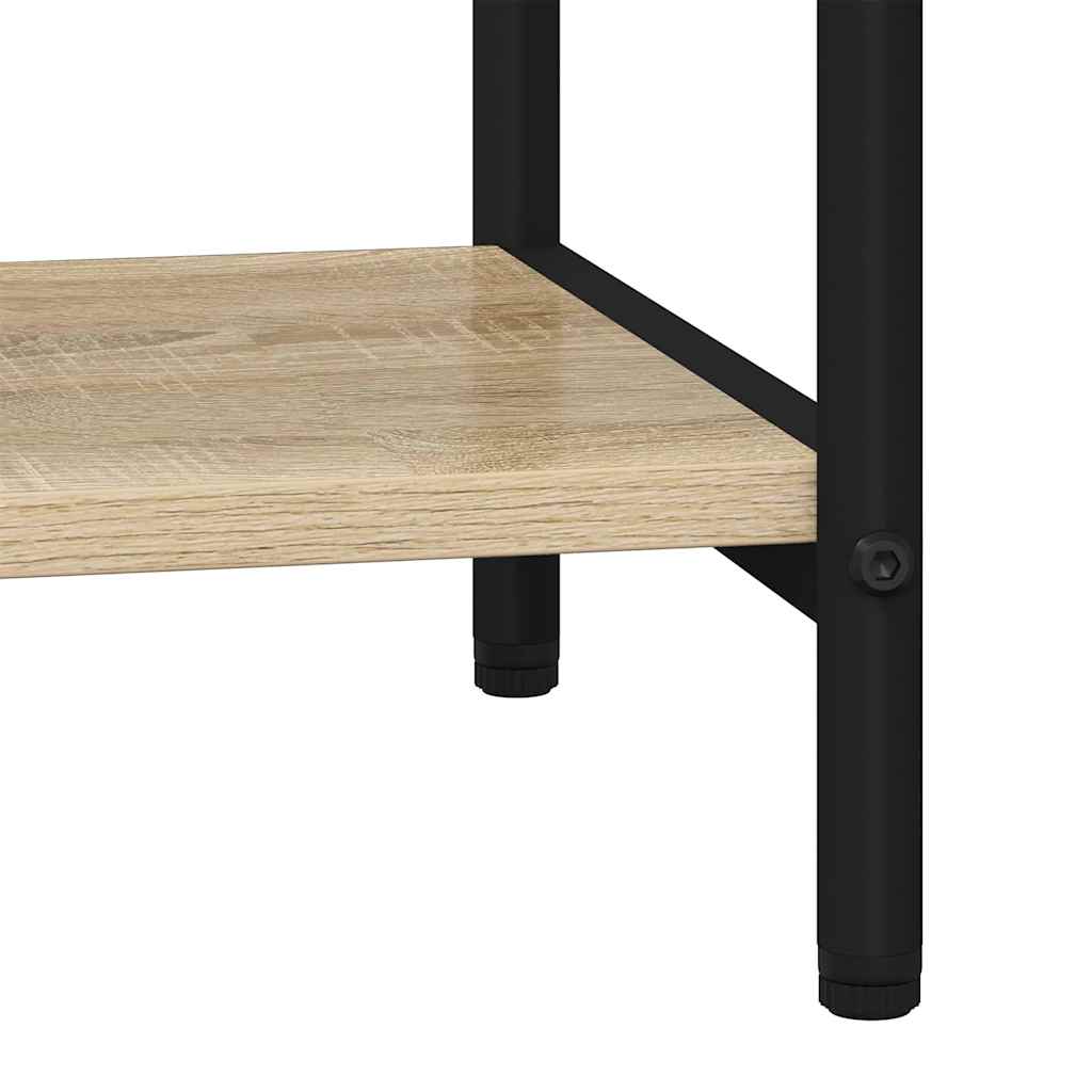vidaXL Półka na książki Dąb Sonoma 80 x 30 x 146 cm
