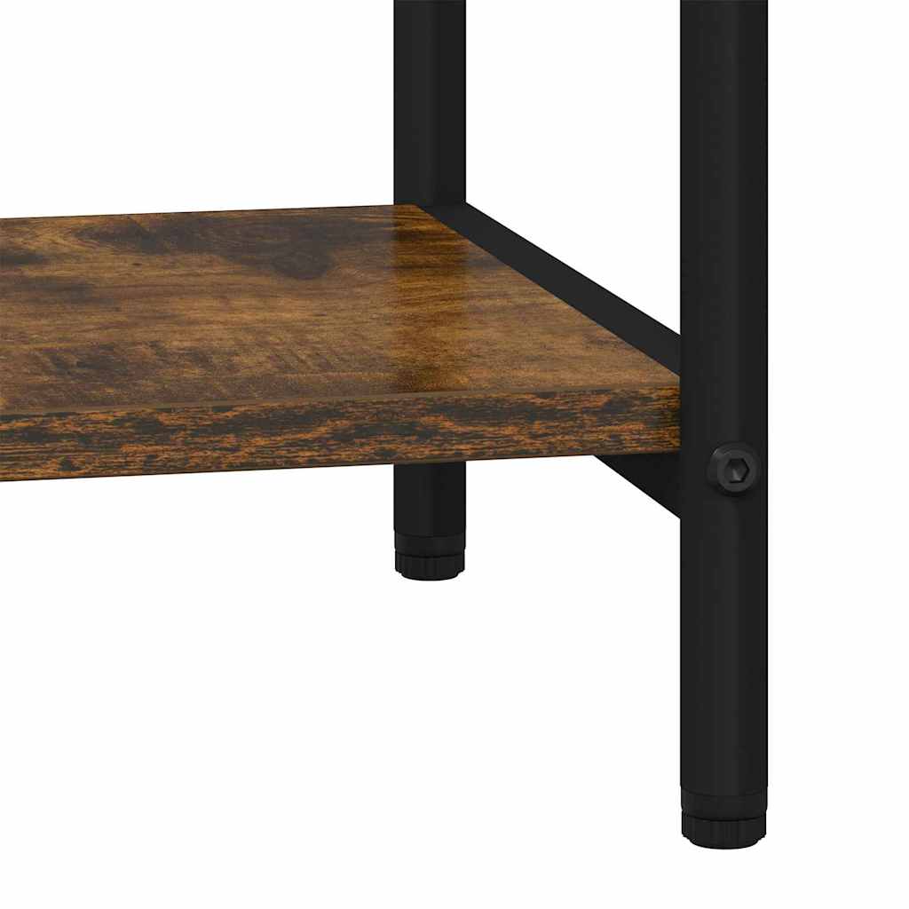 vidaXL Półka na książki Dąb wędzony 80 x 30 x 146 cm