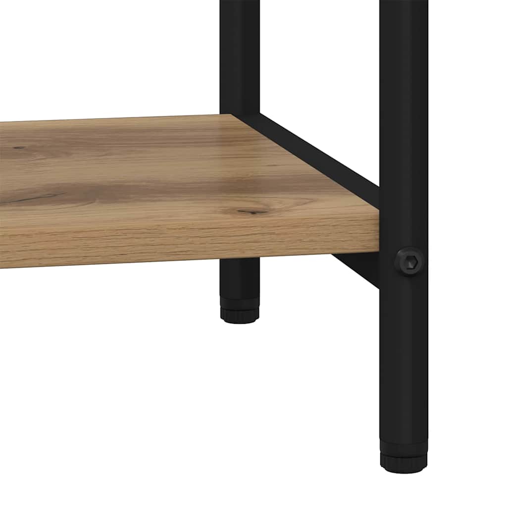 vidaXL Półka na książki Dąb rzemieślniczy 80 x 30 x 146 cm