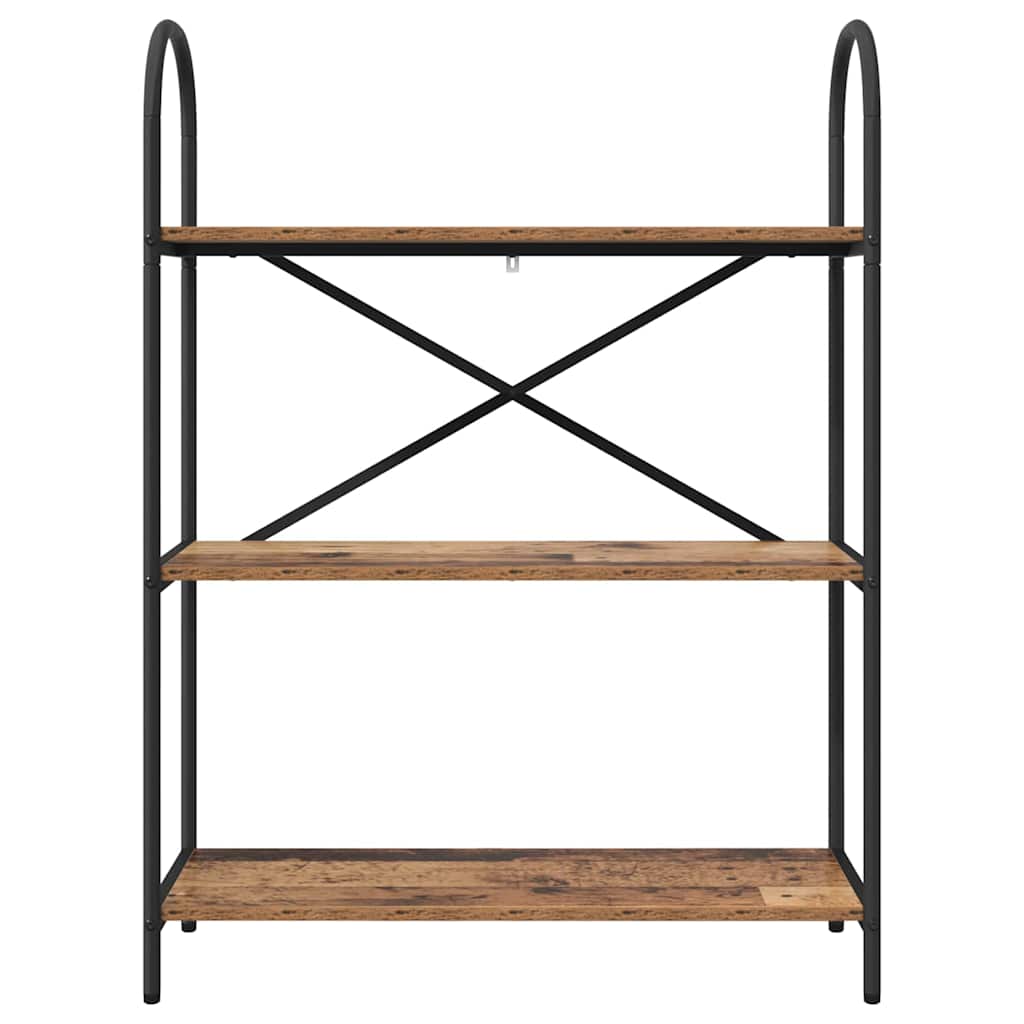 vidaXL Półka na książki Stare drewno 80 x 30 x 109 cm