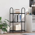 vidaXL Półka na książki Czarny Dąb 60 x 30 x 109 cm