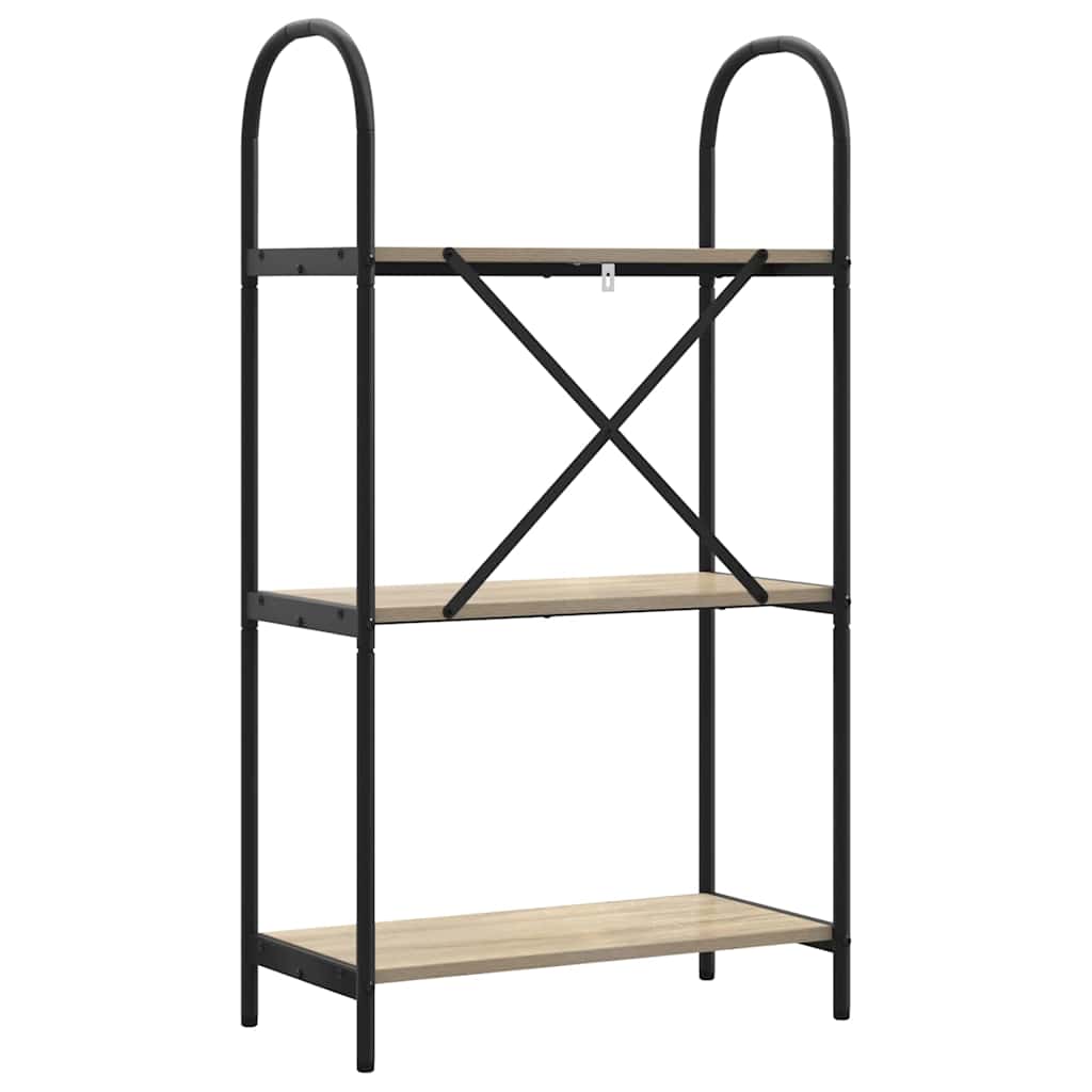 vidaXL Półka na książki Dąb Sonoma 60 x 30 x 109 cm