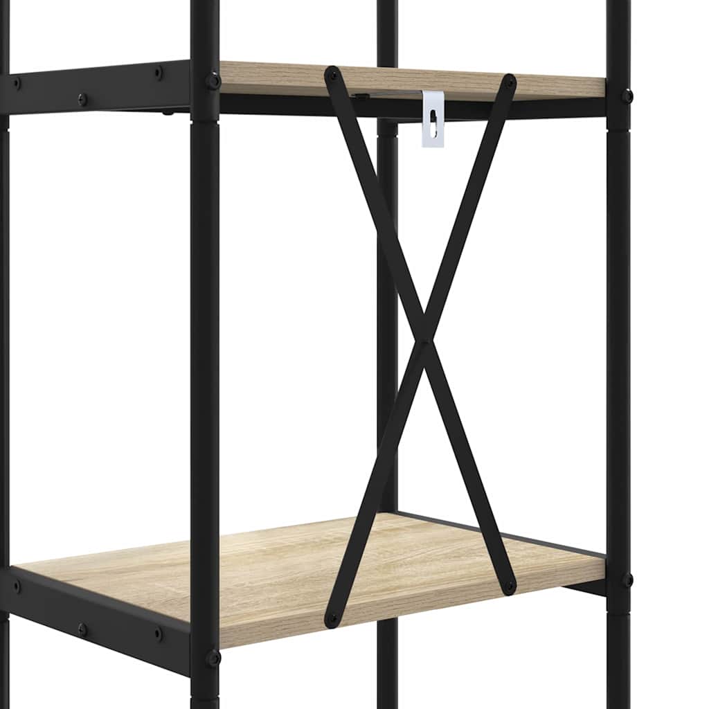 vidaXL Półka na książki Dąb Sonoma 40 x 30 x 109 cm