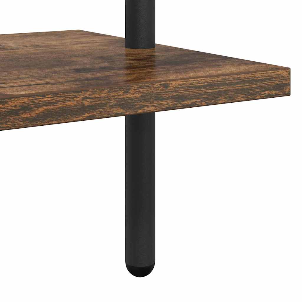 vidaXL Półka na książki Dąb wędzony 60 x 24 x 168 cm