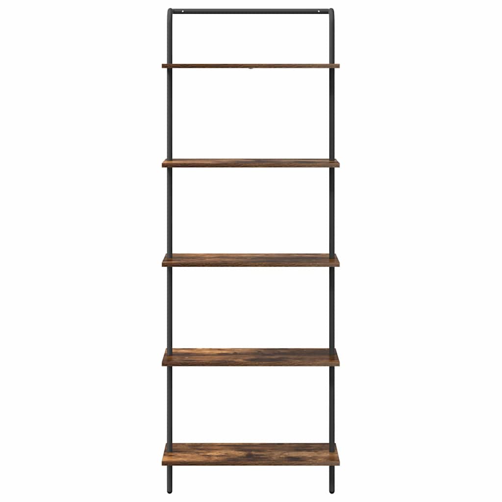 vidaXL Półka na książki Dąb wędzony 60 x 24 x 168 cm