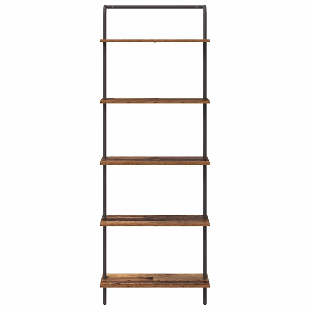 vidaXL Półka na książki 5 poziomy 60 x 24 x 168 cm Drewno inżynieryjne