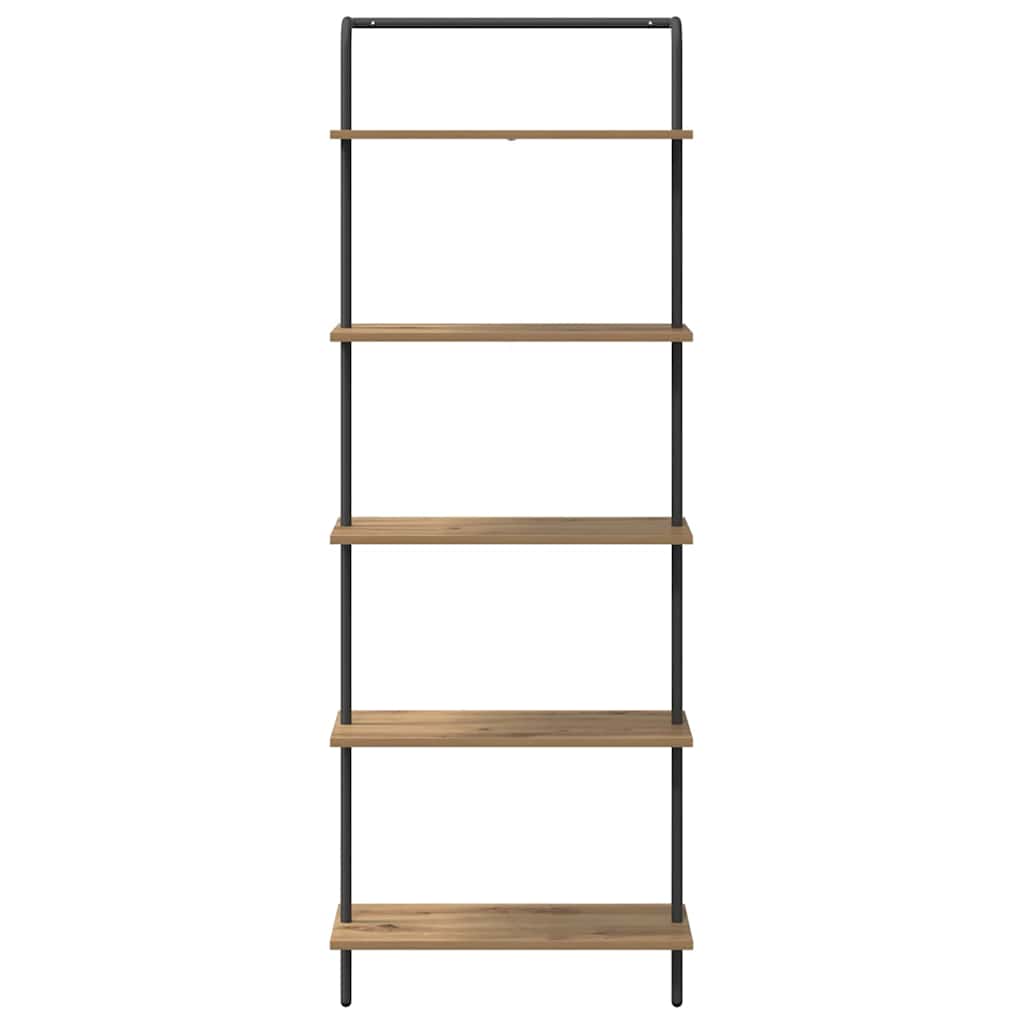 vidaXL Półka na książki 5 poziomy 60 x 24 x 168 cm Drewno inżynieryjne