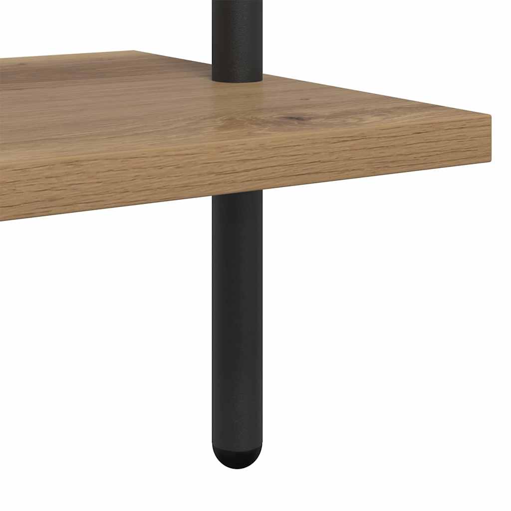 vidaXL Półka na książki Dąb rzemieślniczy 60 x 24 x 203 cm