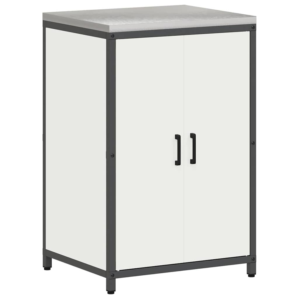 vidaXL Zestaw do przechowywania w kuchni HATTEM 2 pcs Biały