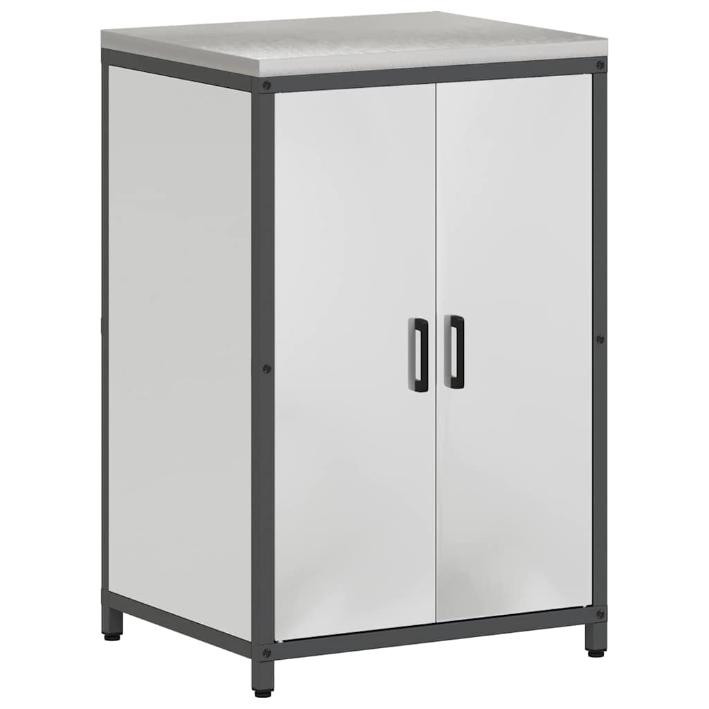 vidaXL Zestaw do przechowywania w kuchni HATTEM 2 pcs srebrny