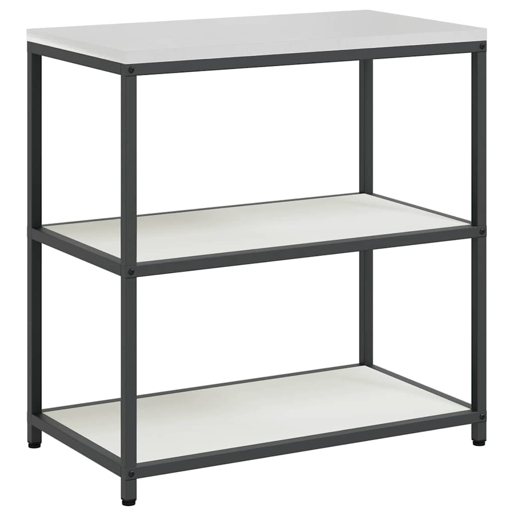 vidaXL Zestaw do przechowywania w kuchni HATTEM 3 pcs Biały