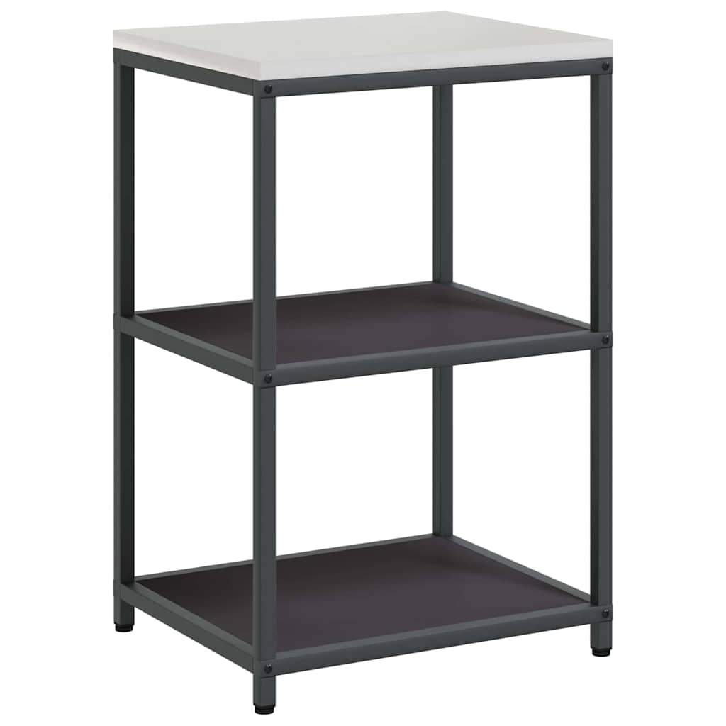 vidaXL Zestaw do przechowywania w kuchni HATTEM 2 pcs Czarny