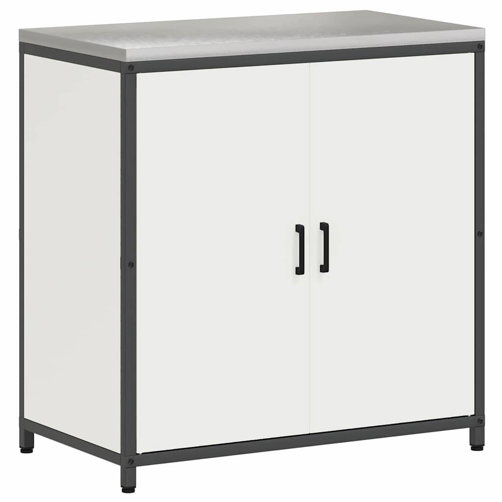 vidaXL Zestaw do przechowywania w kuchni HATTEM 2 pcs Biały