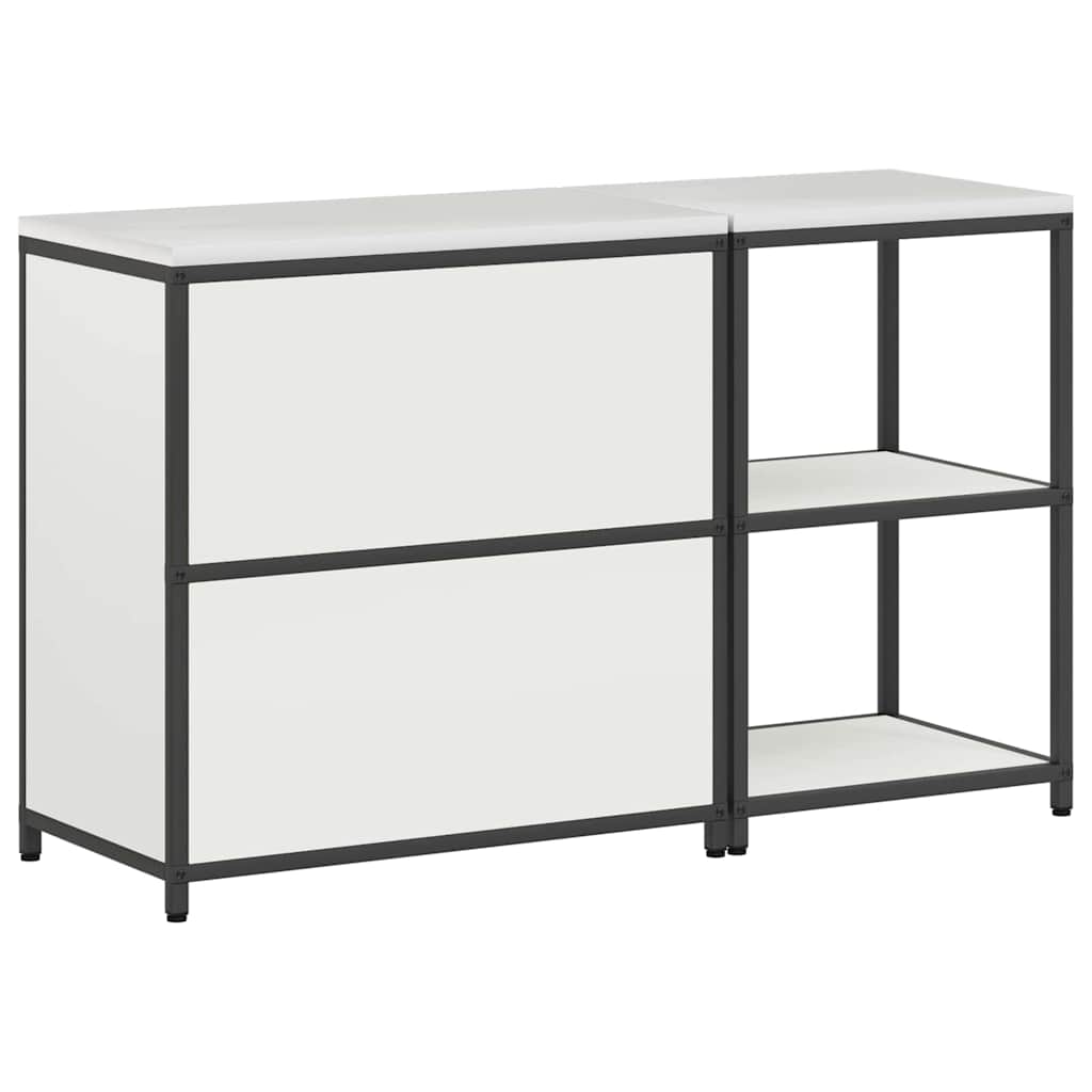 vidaXL Zestaw do przechowywania w kuchni HATTEM 2 pcs Biały