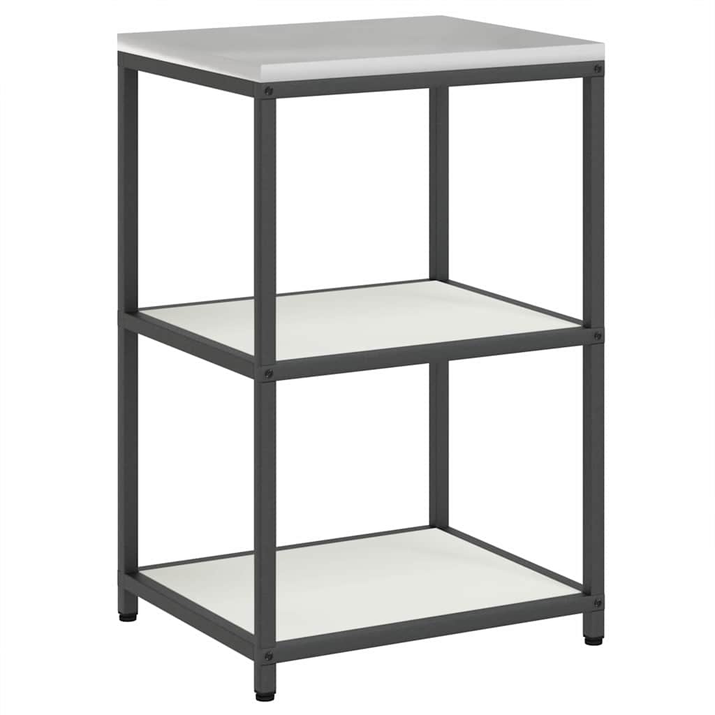 vidaXL Zestaw do przechowywania w kuchni HATTEM 2 pcs Biały