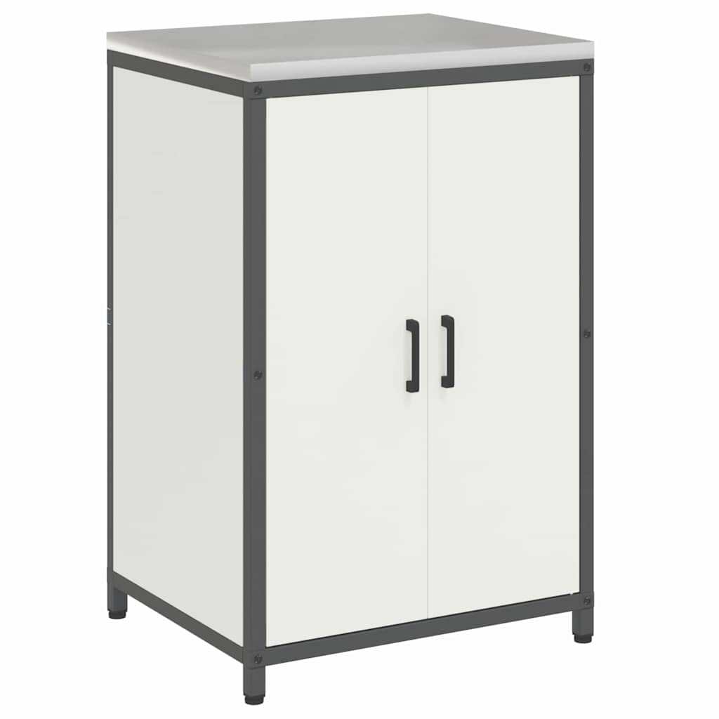 vidaXL Zestaw do przechowywania w kuchni HATTEM 2 pcs Biały