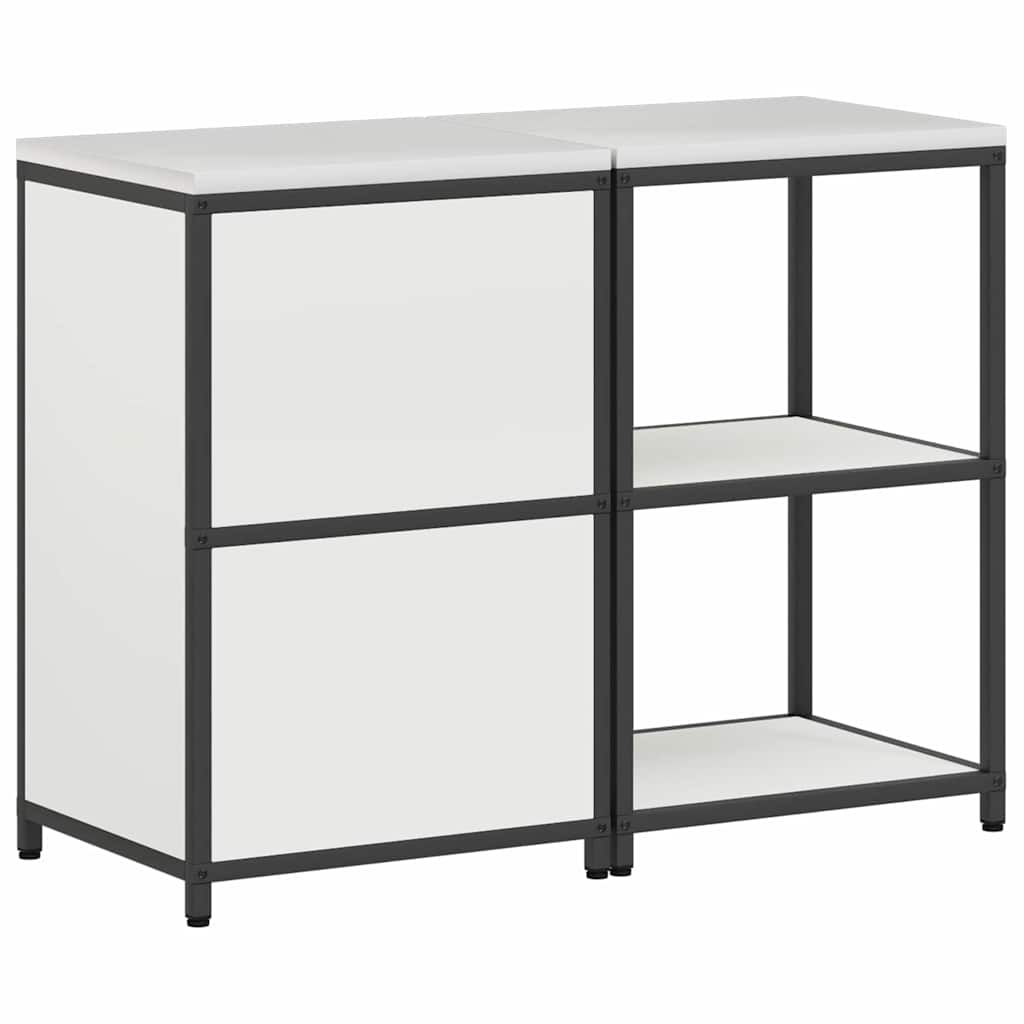 vidaXL Zestaw do przechowywania w kuchni HATTEM 2 pcs Biały