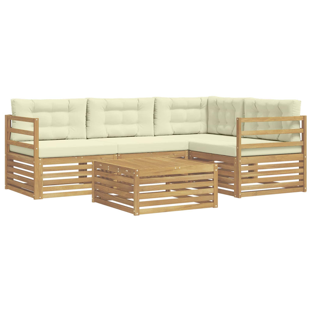 vidaXL Zestaw sof na zewnątrz 6 pcs