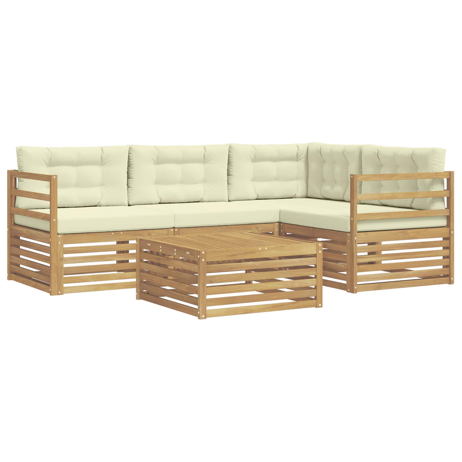 vidaXL Zestaw sof na zewnątrz 6 pcs