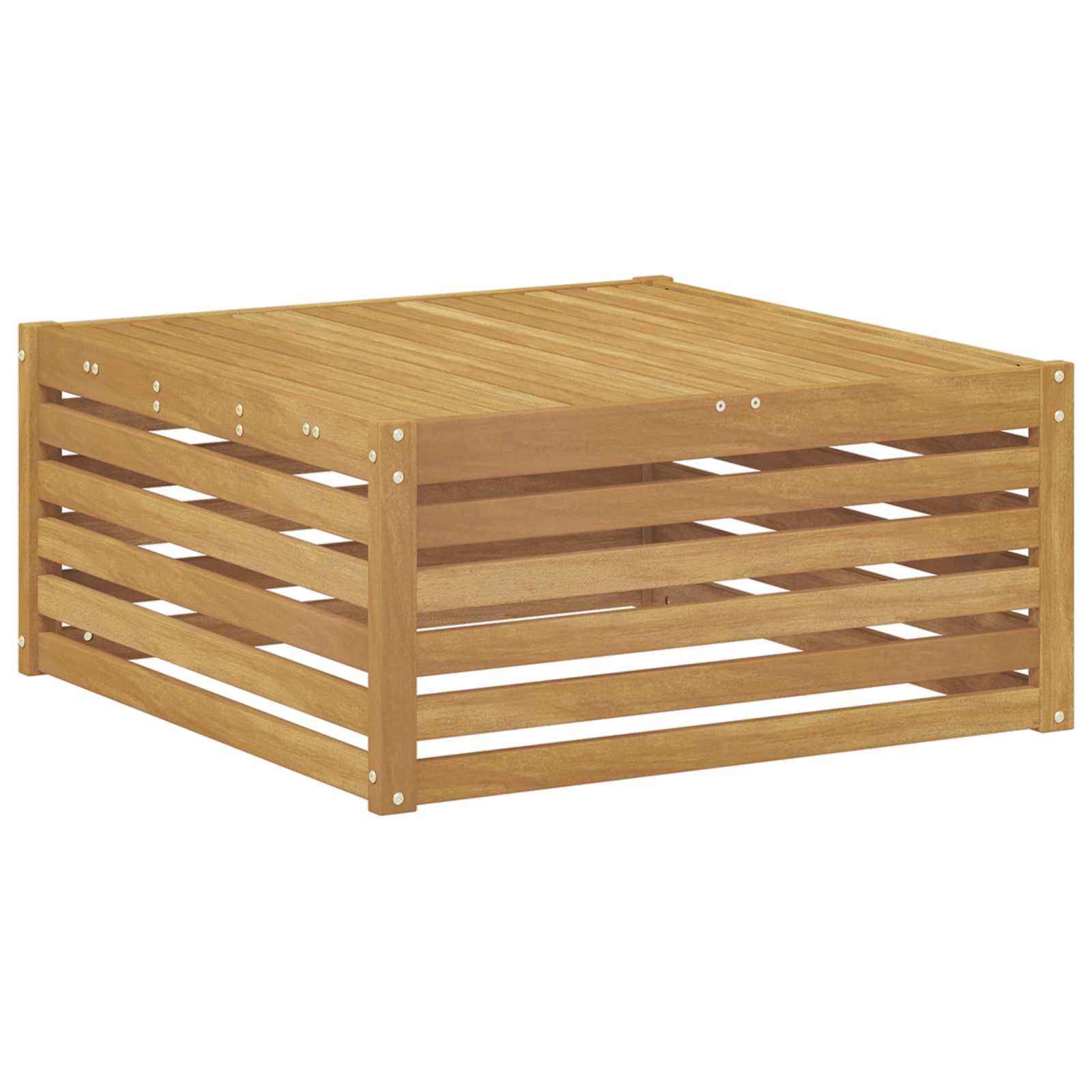 vidaXL Zestaw sof na zewnątrz 6 pcs Biały i Beżowy Poliester